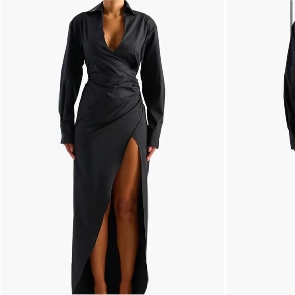 NWT Naked Wardrobe WHITE LONG SLEEVE-S7 - Picture 1 of 8